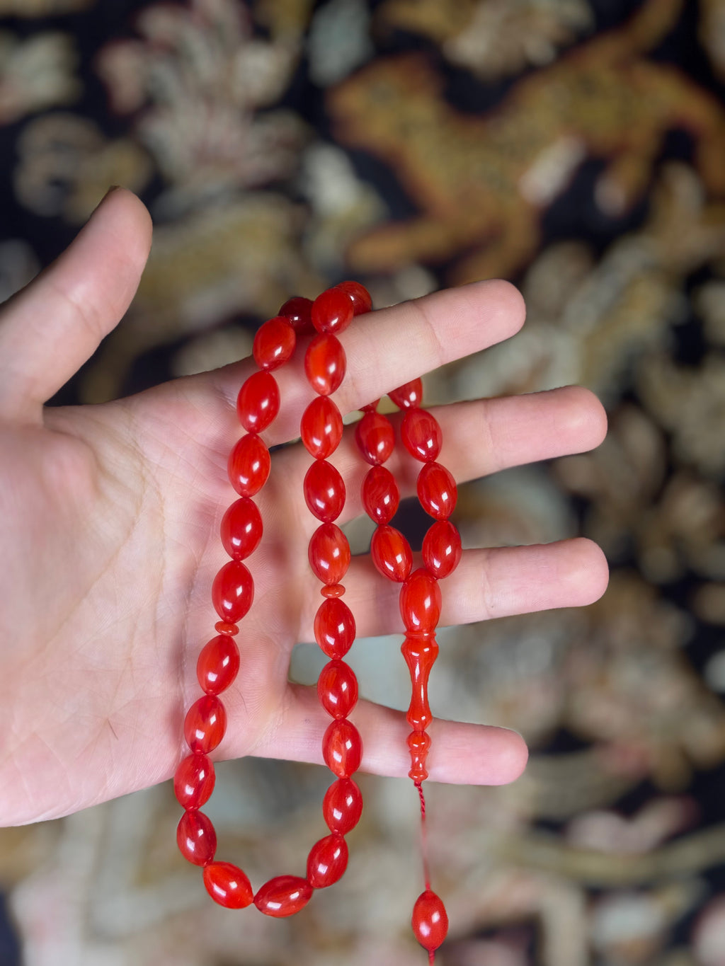 مسباح بكلايت أحمر
