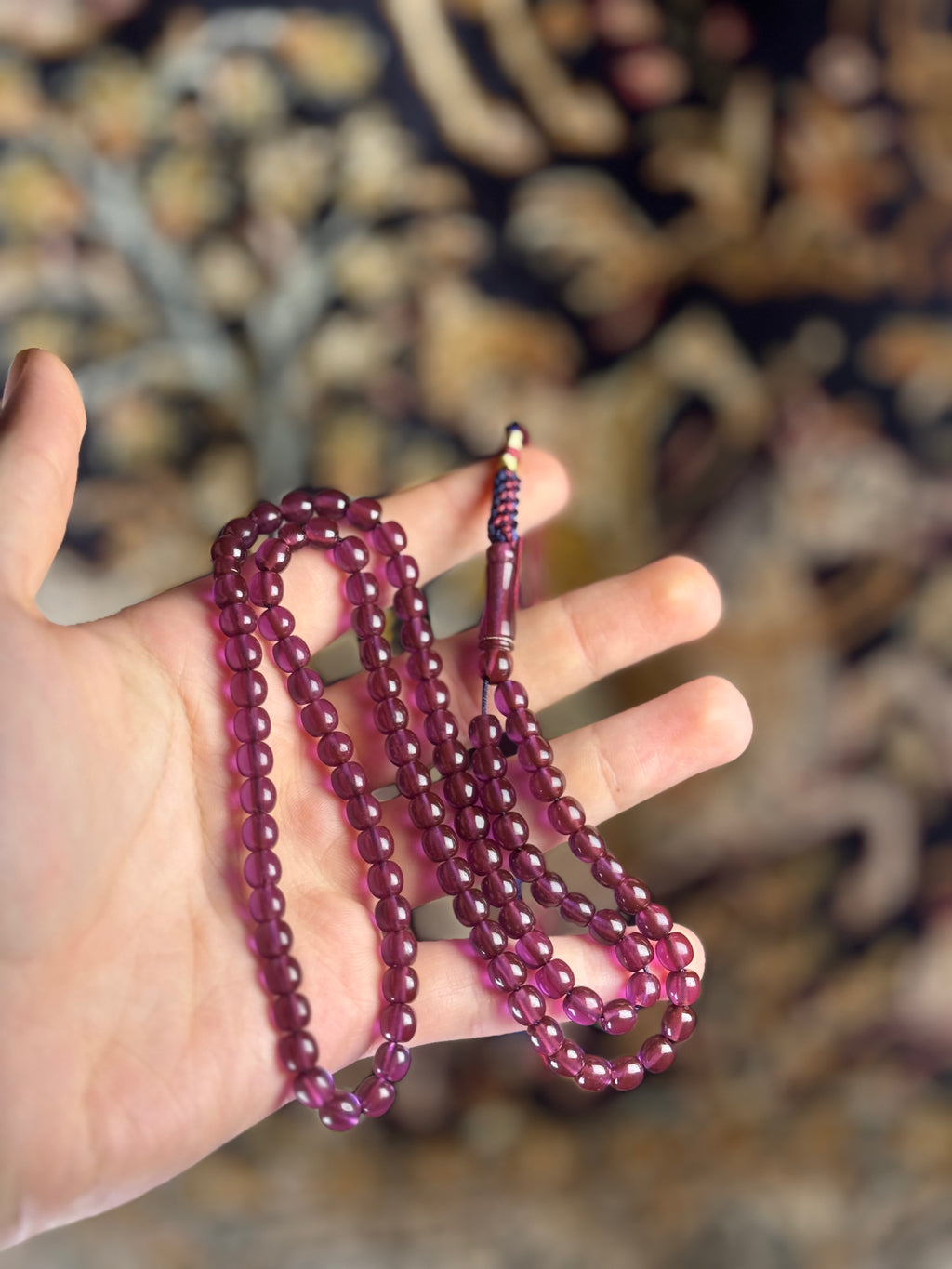مسباح زعفراني بنفسجي فواح